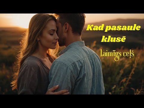 Kad pasaule klusē ❤️ Skaista romantiska mīlas dziesma ar vārdiem ❤️ Latviešu mūzika