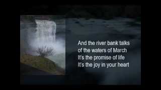 Mary Cleere Haran - Waters of March (with Lyrics)