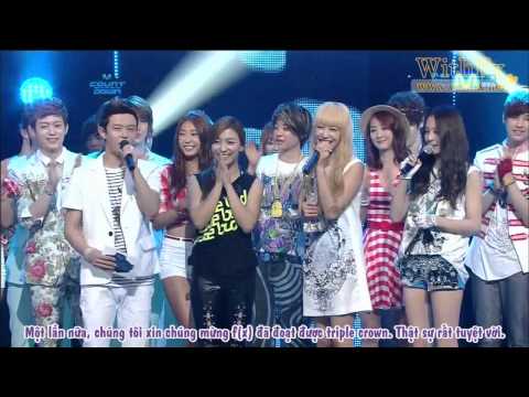 [Vietsub] 5/7/12 Mnet M!Countdown Winner + Encore - f(x)