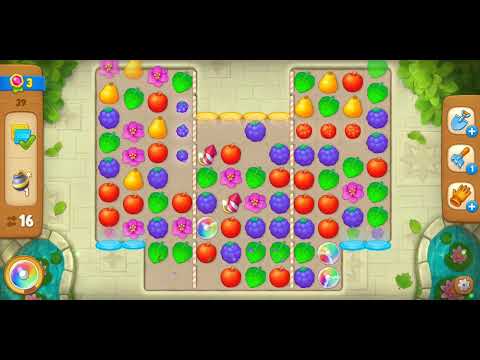 The Golden Cup: Stage 39: New Rounds: New Levels: Gardenscapes Game 👻