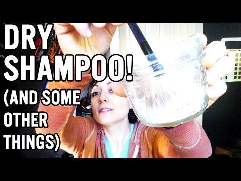 DIY Dry Shampoo Without Cornstarch or Baking Soda! Video