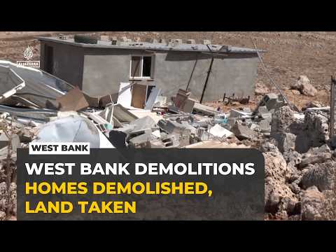 Israeli forces demolish Palestinian homes in occupied West Bank village