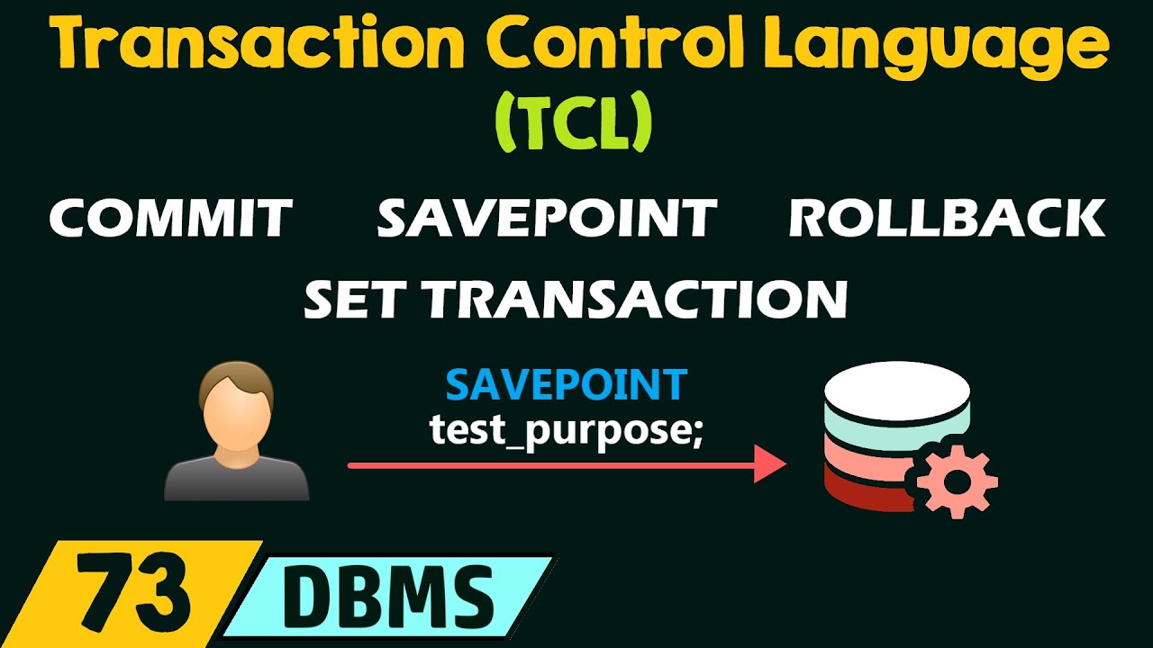 Transaction Control Language (TCL)