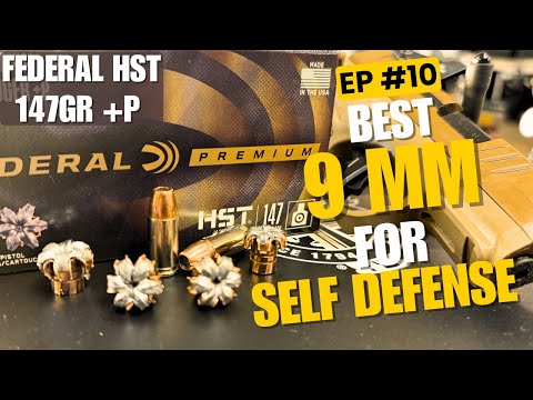 Best 9mm for self defense Ep#10. Can the Federal HST+P 147gr unseat the +P 124gr? Ballistic Gel Test