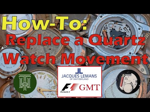 , title : 'How To Replace a Quartz Watch Movement - Watch Repair / Step-by-Step Instruction'