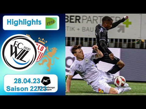Highlights: FC Wil vs FC Stade - Lausanne - Ouchy (28.04.2023)