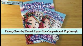 Fantasy Faces by Hannah Lynn  -  Pocket & Large Size Image Comparison and Flipthrough