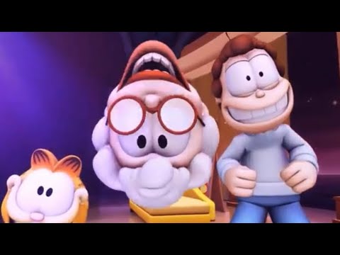 Old lady wins the lottery (Garfield Show)