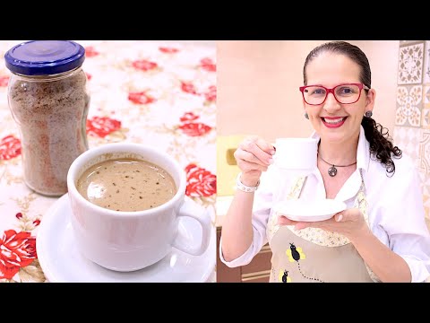 HOMEMADE CAPPUCCINO POWDER - YOU WILL NO LONGER NEED TO BUY IT - DELICIOUS AND EASY - Isamara Amâ...