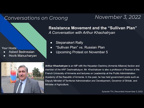 Arthur Khachatryan: Resistance Movement and the ‘Sulivan Plan’