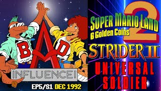Bad Influence S1/E5 December 1992 - Full Episode #badinfluence #retrogaming #retrogames