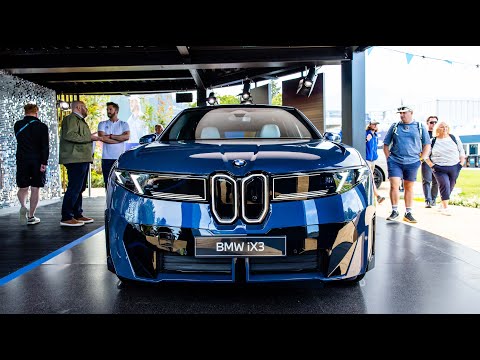 ​The new BMW iX3 arrives at the BMW PGA Championship 2025 | BMW UK​