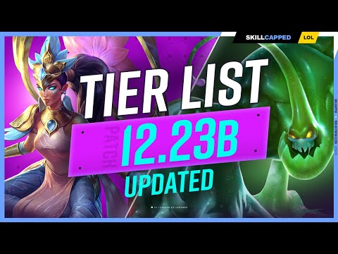 NEW UPDATED TIER LIST for PATCH 12.23B - League of Legends