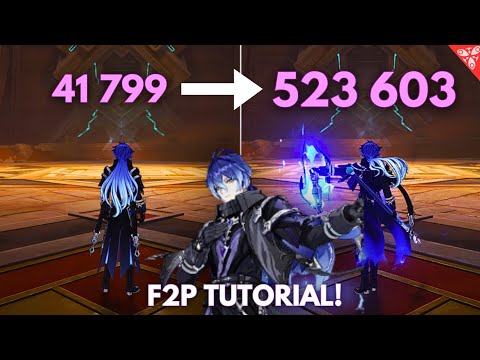 C0 Flins 522k Nuke Tutorial !! [ Genshin Impact ]