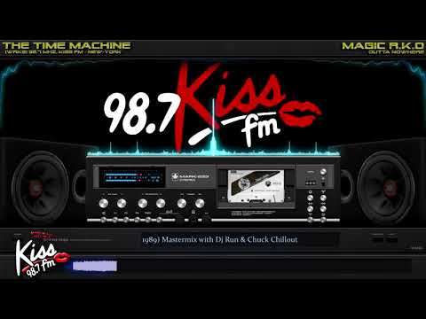 [WRKS] 98.7 Mhz, Kiss Fm (1989) Mastermix with Dj Run & Chuck Chillout