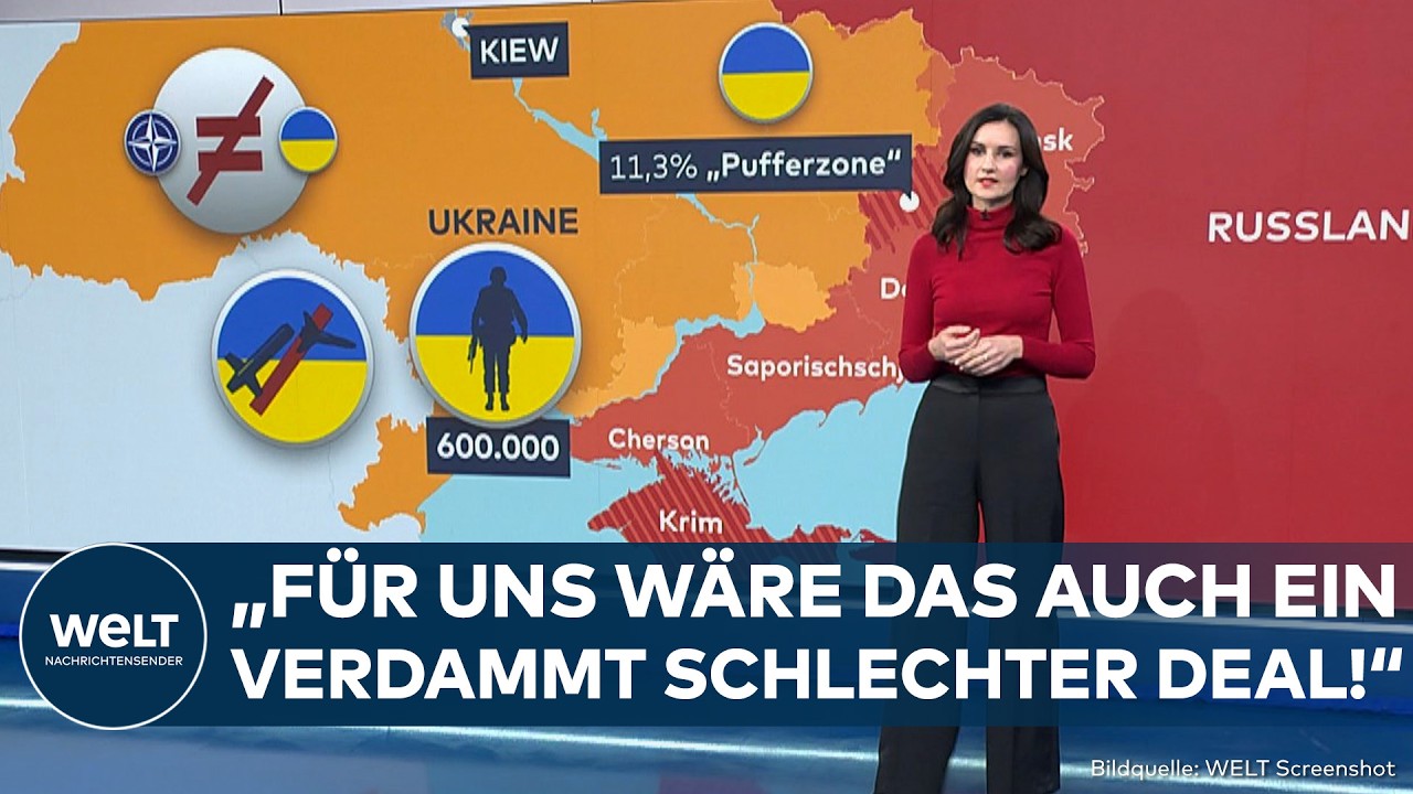 US-FRIEDENSPLAN: Geschenk für Putin? So verheerend wäre Trumps Deal für die Ukraine und Europa