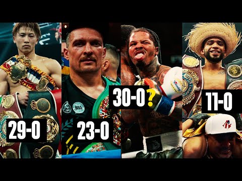 Current Undefeated Champions 2025