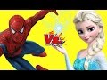 SSBB HD Ishiiruka Dolphin Emulated Spiderman Vs Elsa Frozen