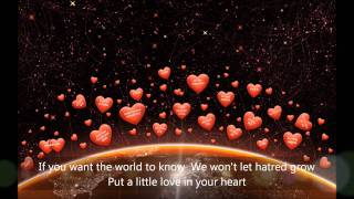 Put A Little Love in Your Heart with Lyrics