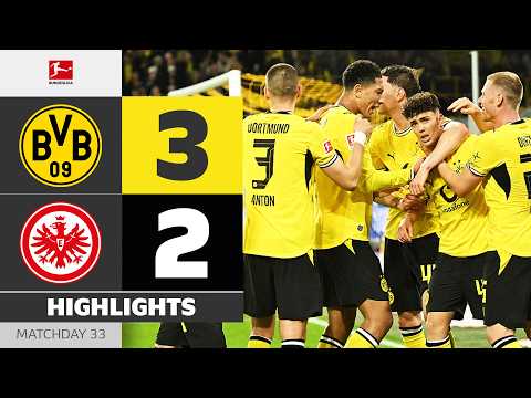 도르트문트 VS 프랑크푸르트 3:2 분데스리가 스포츠하이라이트