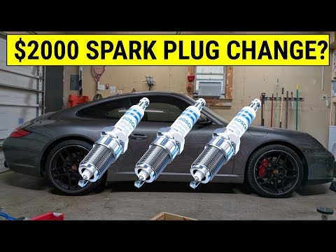 Why Changing Spark Plugs & Ignition Coils Is So Expensive on a Porsche 911 - DIY How To On 997