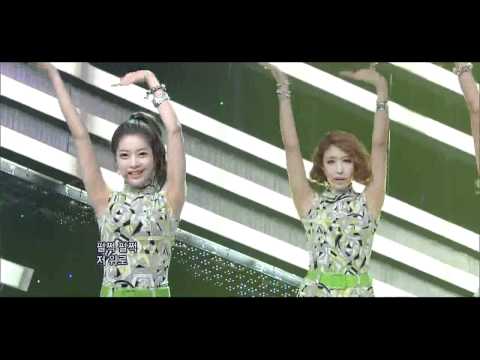 Dal Shabet -- Bling Bling @ 110904 SBS Inkigayo