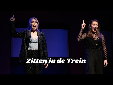 Zitten in de trein - Pamela Kroes & Kim Reizevoort