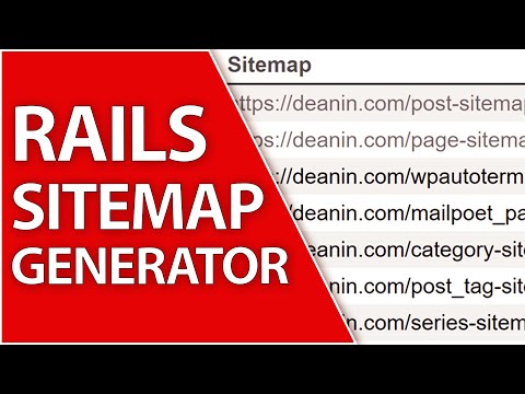 Sitemaps for SEO in Ruby on Rails 7