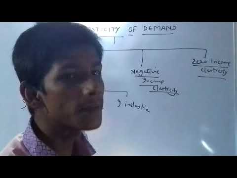 INCOME ELASTICITY  OF DEMAND  /TYPES OF INCOME  ELASTICITY  OF DEMAND  BY ADITYA  SIR Video