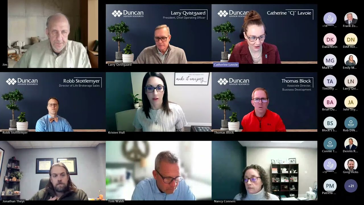 02/11/26 Compliance: Important Reminder Regarding Proposal and Analysis Tools, Forms Requiring Supervision: Updated List; Business: DWA Models Updated, Get Paid – Check Qualified Comp Report; Presentation: Duncan Brokerage General Agency with Robb and Jon