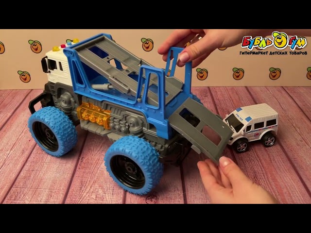 Набор игровой Lanson Toys Эвакуационная машина со световыми и звуковыми эффектами1:16 - видео