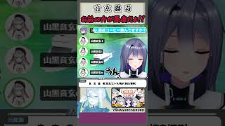 【カオス】煽りあう音玄たち【山黒音玄/エトラ/音霊魂子/大代真白/千代浦蝶美/切り抜き/あおぎり高校】#shorts