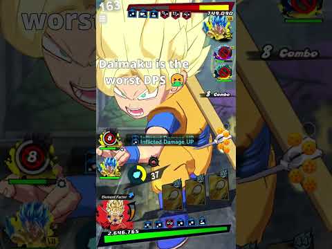 Daimaku is THE WORST DPS in DragonBall Legends #dragonballlegends #dbllegendaryfinish