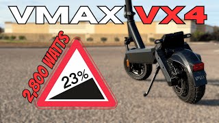 ✅ VMAX VX4 2800W Hill Climb Test – Single Motor in Dual-Motor Territory