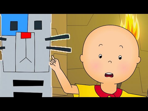 Funny Animated cartoons Kids 👾 Caillou and the Monster 👾 WATCH ONLINE | Cartoons for Children