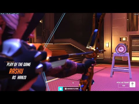 WRAXU BEST HANZO IN THE WORLD - POTG! [ OVERWATCH 2 GAMEPLAY ]