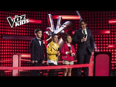 Jorge, Monserrat y Juanse cantaron en la Súper Batalla de Yatra | La Voz Kids Colombia 2018