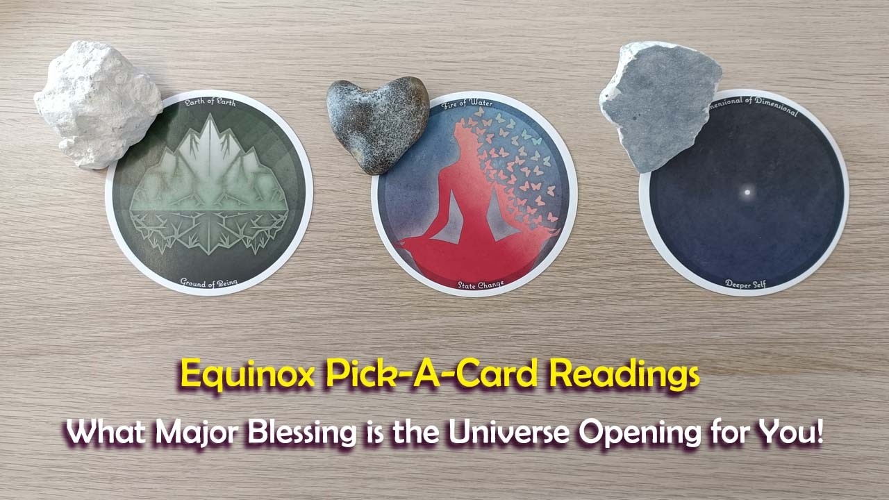 Equinox Pick-a-Card Tarot Readings☄️🪐💥What will this Major Alignment Activate for You?☄️🪐☄️