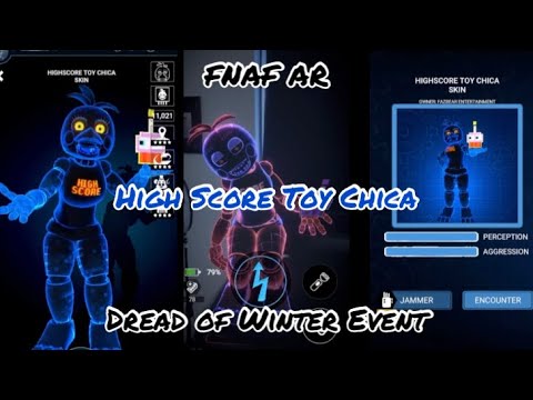 FNAF AR | Fighting High Score Toy Chica by a lure | Dread of Winter Event |