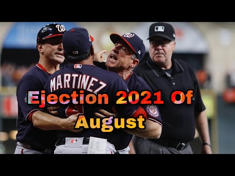 MLB\\ Ejection 2021 Of August