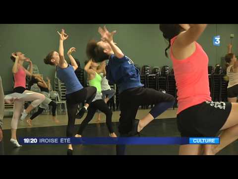 France3 IROISE 13 08 2015 STAGE DANSE INTERNATIONALE PONT L ABBE  PAD