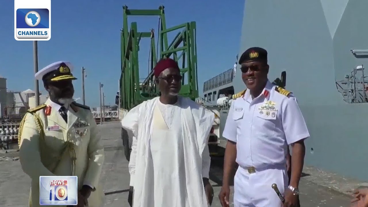 Nigeria's New LST NNS KADA Stops Over in South Africa
