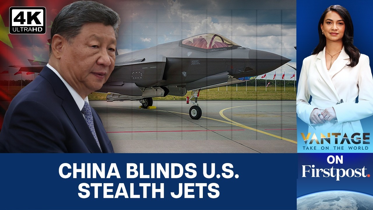 How China is Forcing the US to Fly F-35 Advanced Stealth Jets Without Radar | Vantage on Firstpost