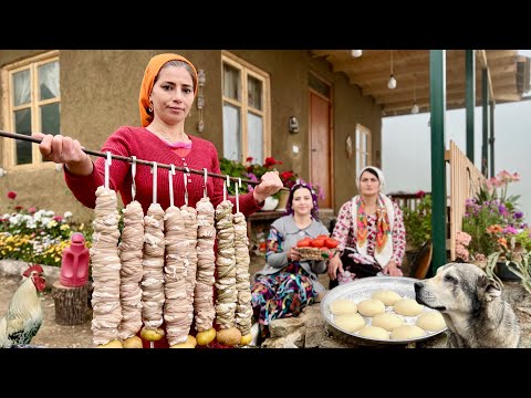 Unusual Lamb Intestines Recipe Deliciously Cooked in Village by the Mountains