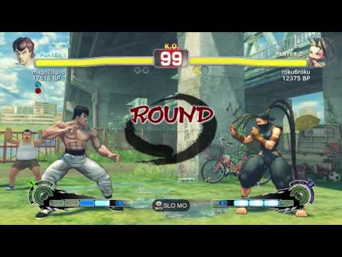 SSF4 - mago2dgod (FeiLong) vs. roku6roku (Ibuki)