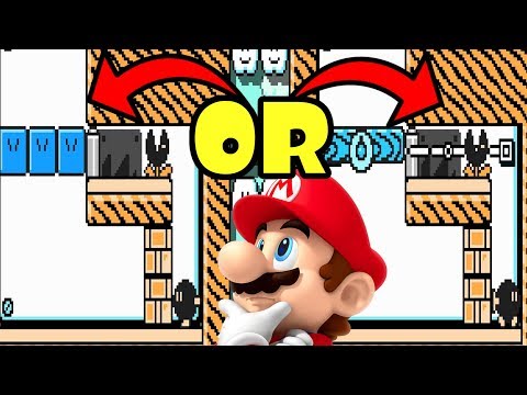 Super Mario Maker 2 🔧 QUIZ! What's the Best Solution? 🔧 Artturer