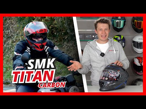 SMK TITAN CARBON [Produktvorstellung & Anprobe] | Helmexpress.com