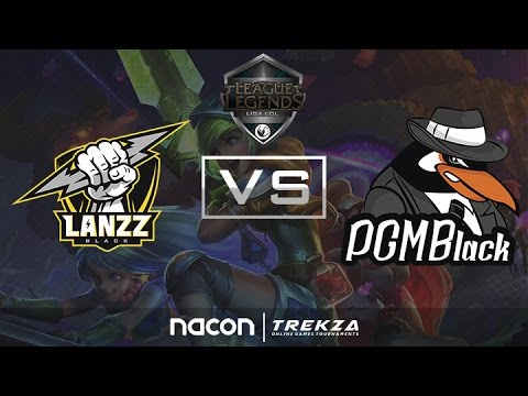 PGM Black vs Lanzz Black- #LigaLoL - Mapa 2 - Jornada 3 - T1