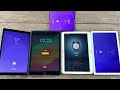 Four Tablets IPad9 Vs Samsung Tab8 Alarm Clock Samsung Tablet5 TabA Samsung Z Fold5