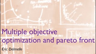 Multiobjective optimization & the pareto front